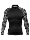 Men's Long Sleeve Rash Guard | UV Protection Surf & Swim Shirt