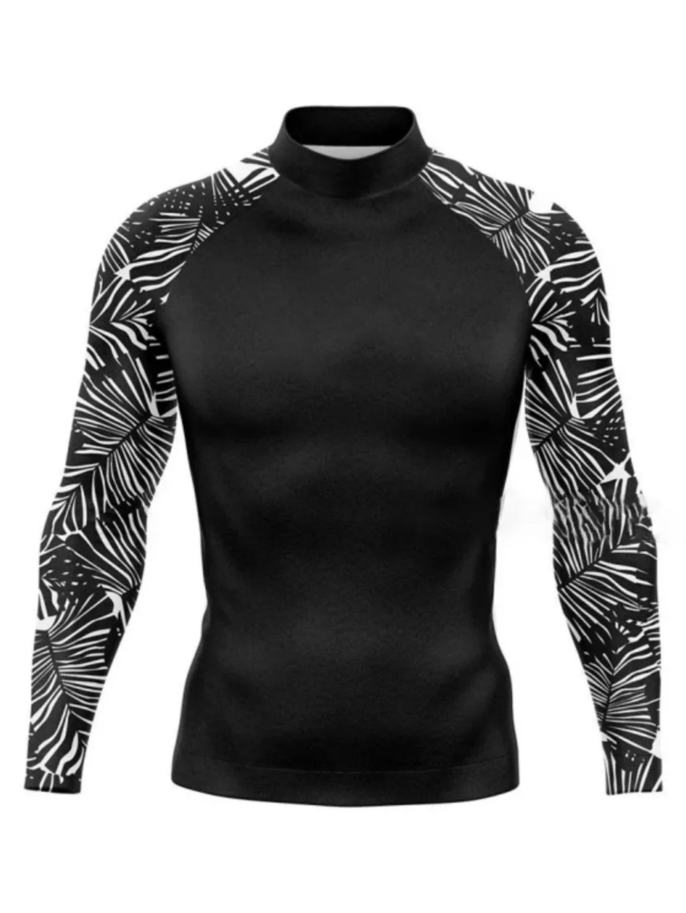 Men's Long Sleeve Rash Guard | UV Protection Surf & Swim Shirt